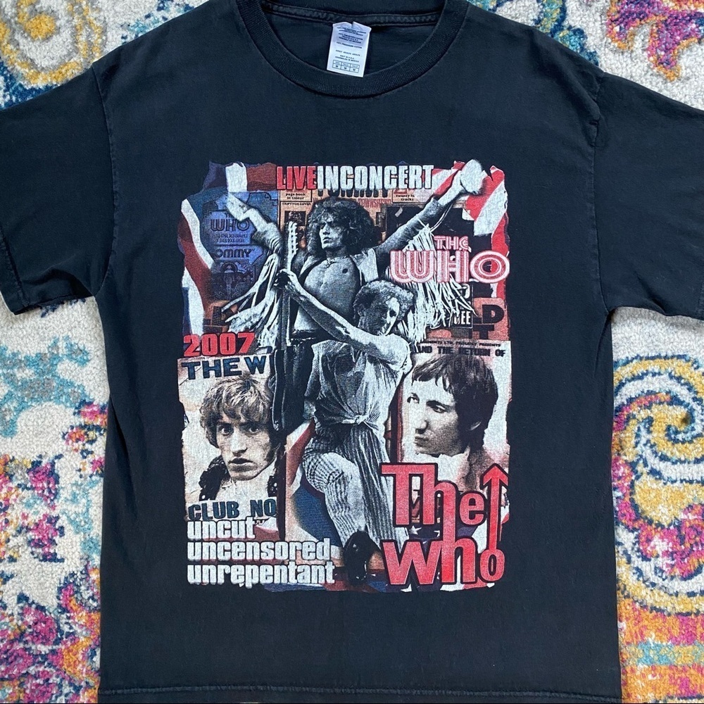 2007 The Who Live In Concert T-shirt